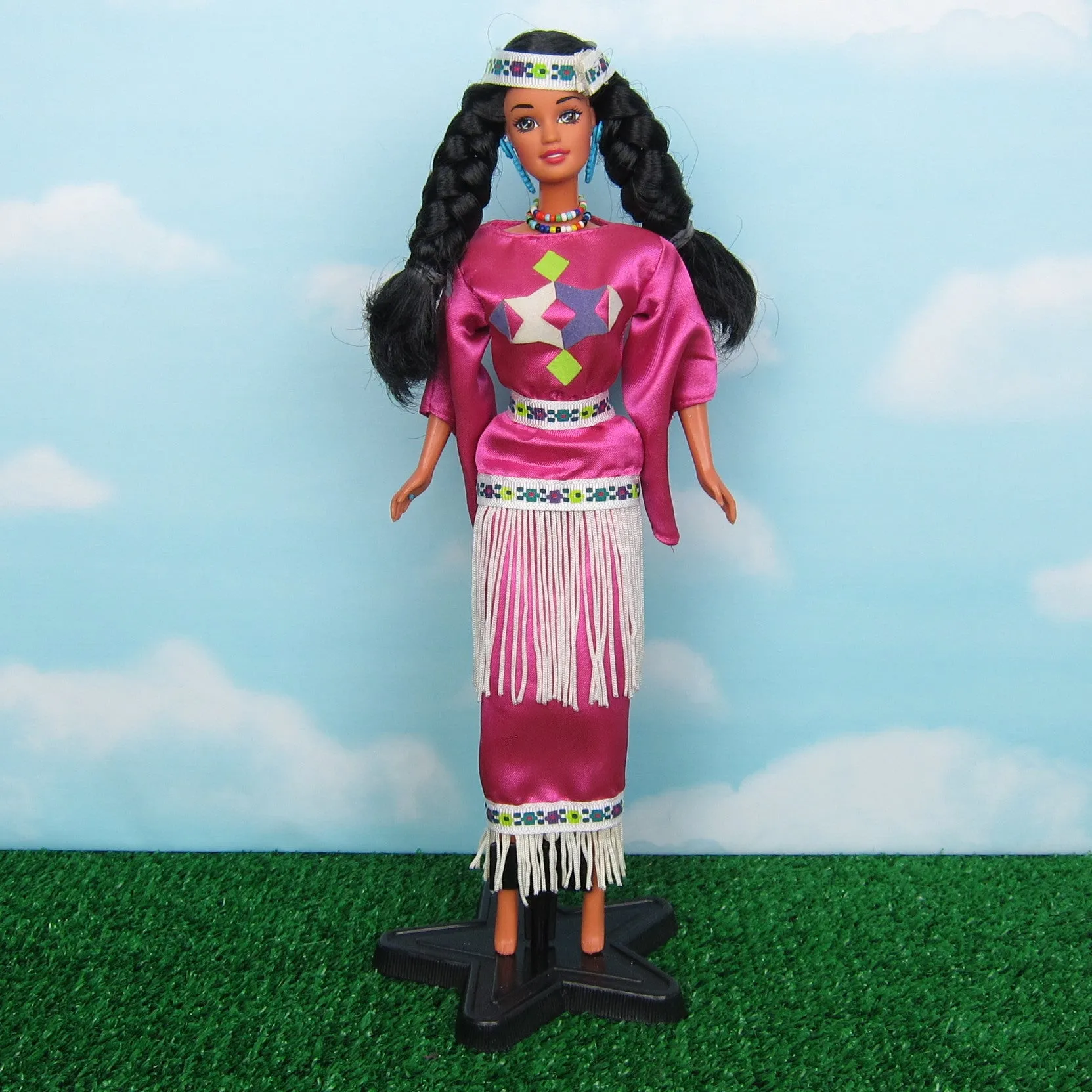 Native American Barbie Doll Third Edition Vintage 1994 Dolls of the World Special Edition #12699